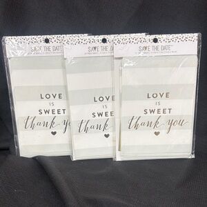 Love is Sweet Thank You Treat Bags